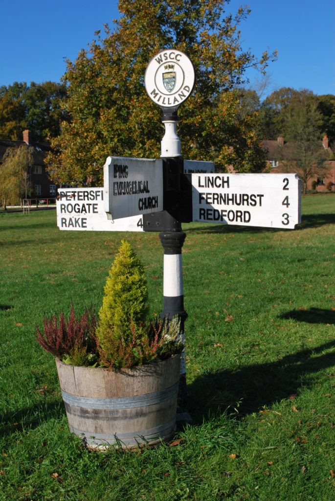 Liphook Area Guide Village Sign 685x1024 
